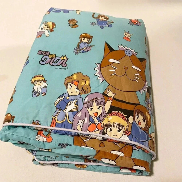 Vintage 1994  Mahojin Guru Guru Twin Duvet Cover Anime Bedodo - Picture 1 of 16